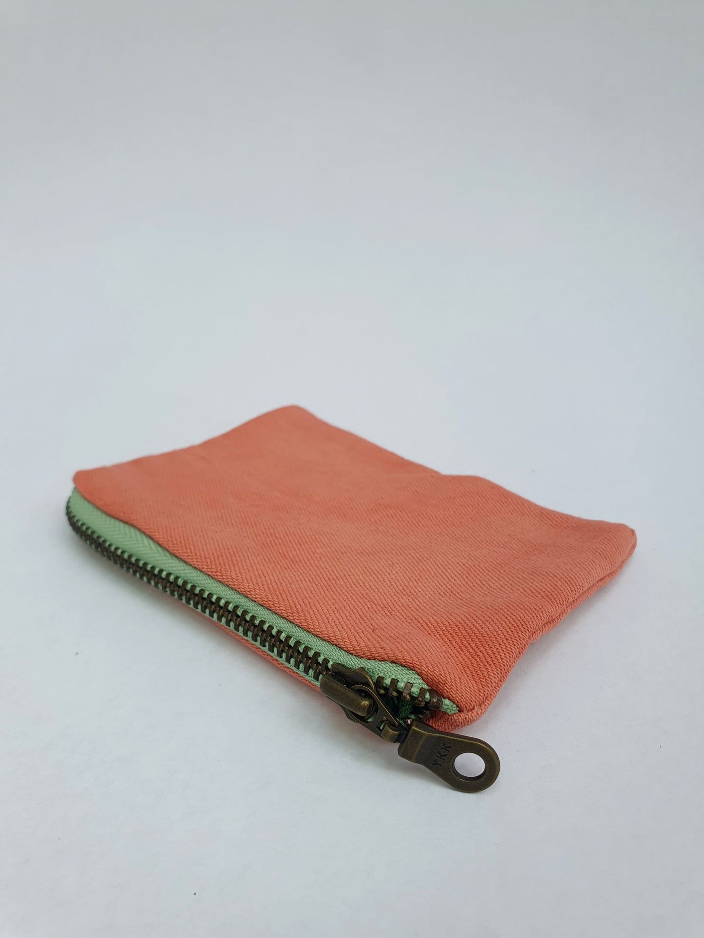 Terracotta Linen Purse