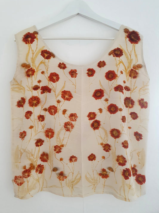 Vintage Silk Vest No.4